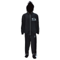 Benutzerdefinierte Zipper Hoodie Flared Joggshose Sports Tracksuit